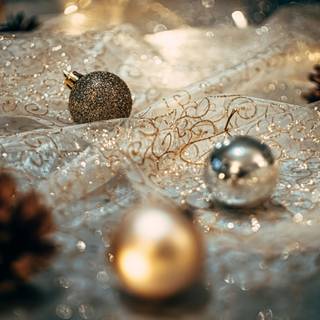 Christmas macro wallpaper