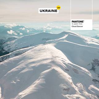 Pantone winter wallpaper