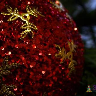 Christmas macro wallpaper