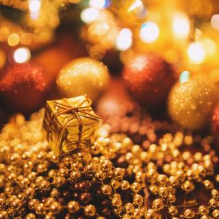 Christmas macro wallpaper