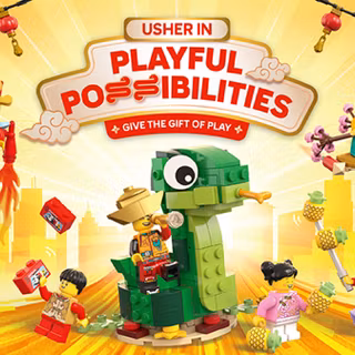 Lego New Year wallpaper