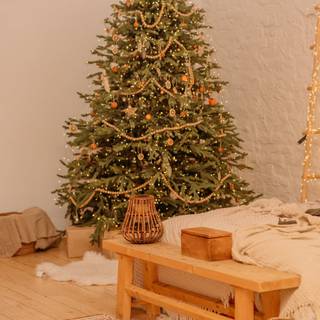 Christmas iPhone 17 wallpaper