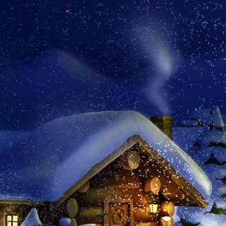 Christmas iPhone 14 Pro Max wallpaper