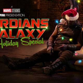 Christmas Guardians of The Galaxy wallpaper