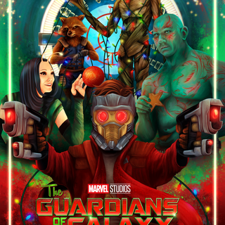 Christmas Guardians of The Galaxy wallpaper