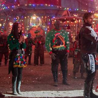 Christmas Guardians of The Galaxy wallpaper