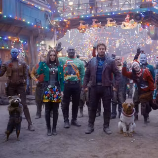 Christmas Guardians of The Galaxy wallpaper
