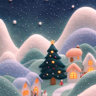 Christmas iPhone 17 wallpaper