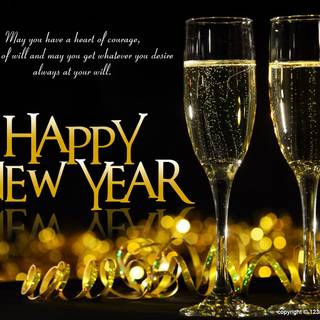 New Year 1280x1024 wallpaper