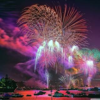 New Year 1280x1024 wallpaper