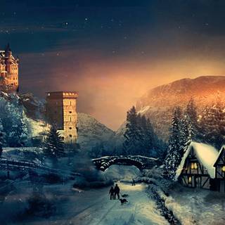 Winter 4k laptop wallpaper