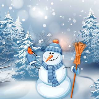 Winter 4k laptop wallpaper