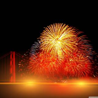 New Year 1280x1024 wallpaper