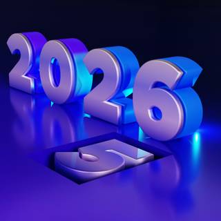 New Year 2026 HD wallpaper