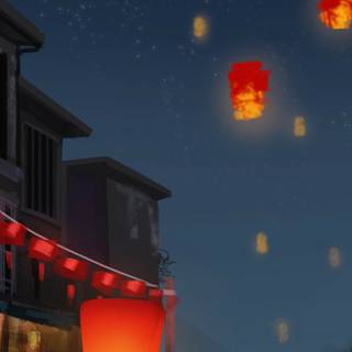 1080x2340 New Year wallpaper