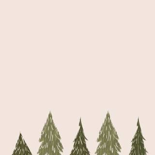 Simple Christmas trees wallpaper