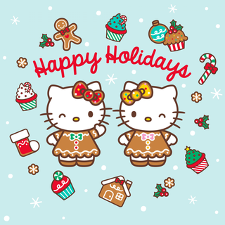 Cartoon Christmas laptop wallpaper