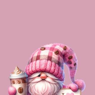 Cute Christmas knome wallpaper