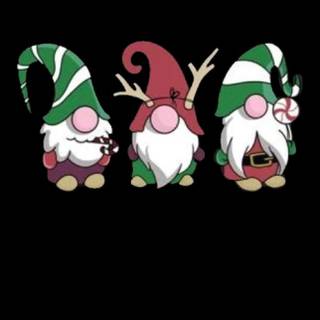 Cute Christmas knome wallpaper