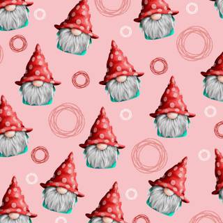 Cute Christmas knome wallpaper