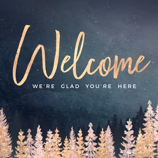 Christmas welcome wallpaper