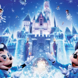 Cartoon Christmas laptop wallpaper