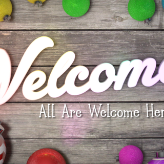 Christmas welcome wallpaper