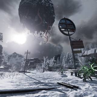 Winter horror games wallpaper