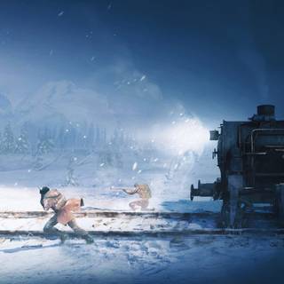 Winter horror games wallpaper