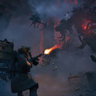 Winter horror games wallpaper