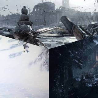 Winter horror games wallpaper