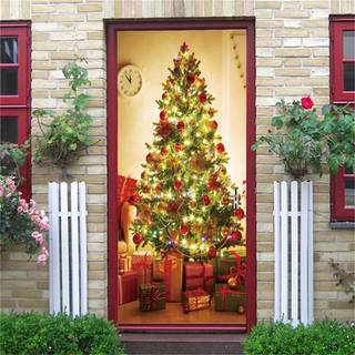 Christmas doors wallpaper