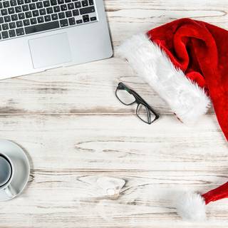 Christmas coffee laptop wallpaper