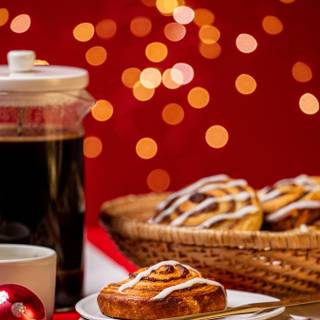 Christmas coffee laptop wallpaper