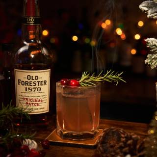 Christmas cocktail wallpaper