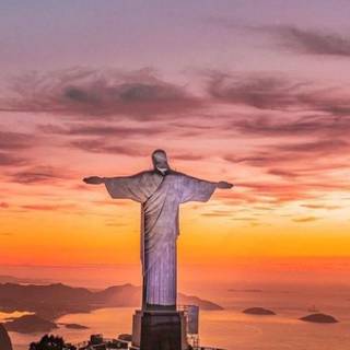 Christ The Redeemer iPhone wallpaper