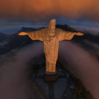 Christ The Redeemer iPhone wallpaper
