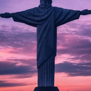 Christ The Redeemer iPhone wallpaper