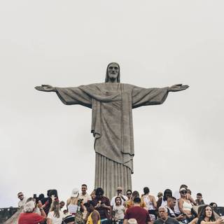 Christ The Redeemer iPhone wallpaper