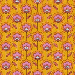Magenta and yellow wallpaper