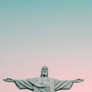 Christ The Redeemer iPhone wallpaper