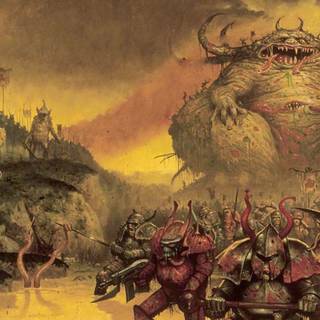 Garden of Nurgle wallpaper