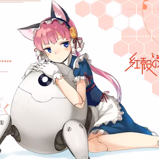 Pandora in the Crimson Shell: Ghost Urn wallpaper