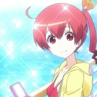 Pandora in the Crimson Shell: Ghost Urn wallpaper