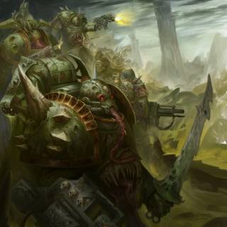 Garden of Nurgle wallpaper