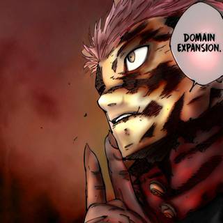 Itadori Yuji Domain Expansion wallpaper
