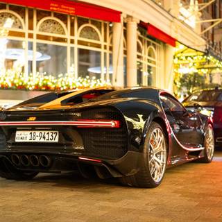 Christmas bugatti wallpaper