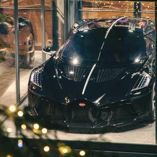 Christmas bugatti wallpaper