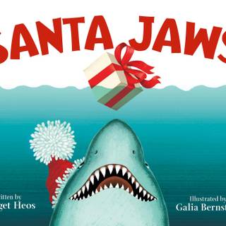 Santa Jaws wallpaper