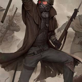 NCR Fallout phone wallpaper